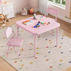 Klappbarer Kinder-Tisch und -Stühle, Jungen- und Mädchen-Aktivitätstisch für Esszimmer, Kindertagesstätte, Klassenzimmer