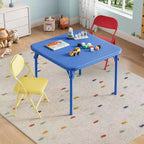 Klappbarer Kinder-Tisch und -Stühle, Jungen- und Mädchen-Aktivitätstisch für Esszimmer, Kindertagesstätte, Klassenzimmer