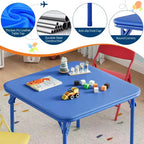 Klappbarer Kinder-Tisch und -Stühle, Jungen- und Mädchen-Aktivitätstisch für Esszimmer, Kindertagesstätte, Klassenzimmer