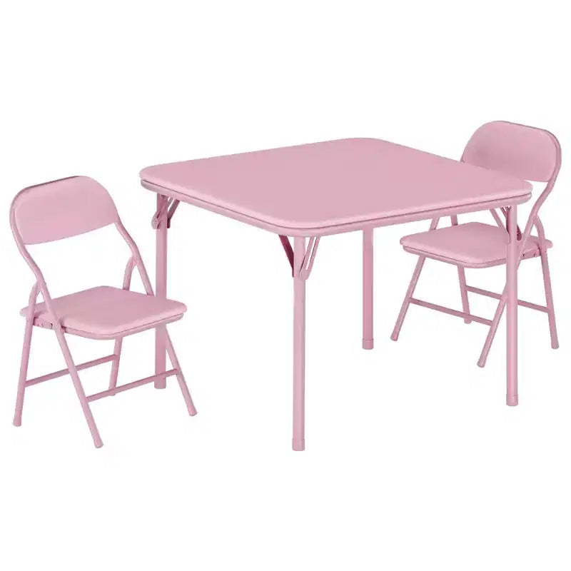 Klappbarer Kinder-Tisch und -Stühle, Jungen- und Mädchen-Aktivitätstisch für Esszimmer, Kindertagesstätte, Klassenzimmer