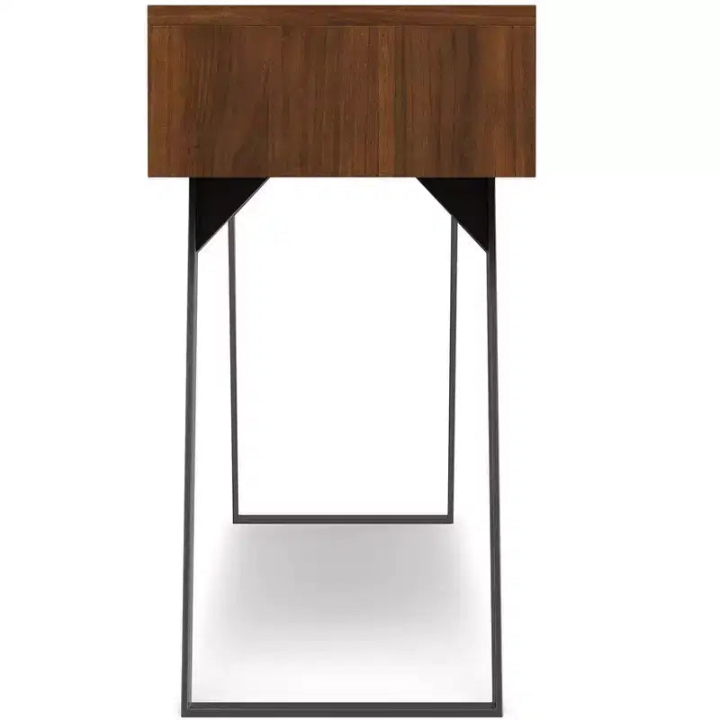 Konsolen-Sofatisch in Nussbaum