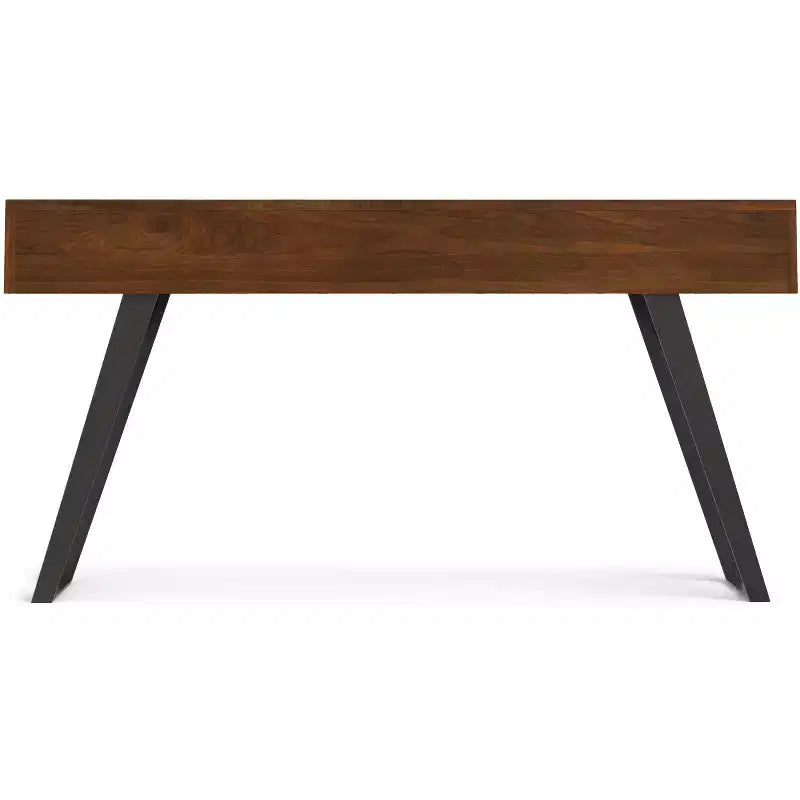 Konsolen-Sofatisch in Nussbaum