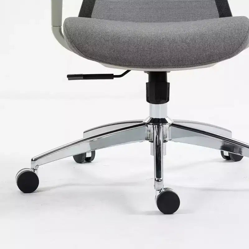 Ergonomischer Bürostuhl mit Netzrückenlehne, 120° Neigungsfunktion & 360° drehbar, PC-Stuhl mit Nylonfuß und Rollen, Höhenverstellbar