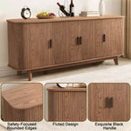 Buffetschrank mit Aufbewahrungsschrank, Besteckschrank mit verstellbaren Einlegeböden, geeignet für Wohnzimmer