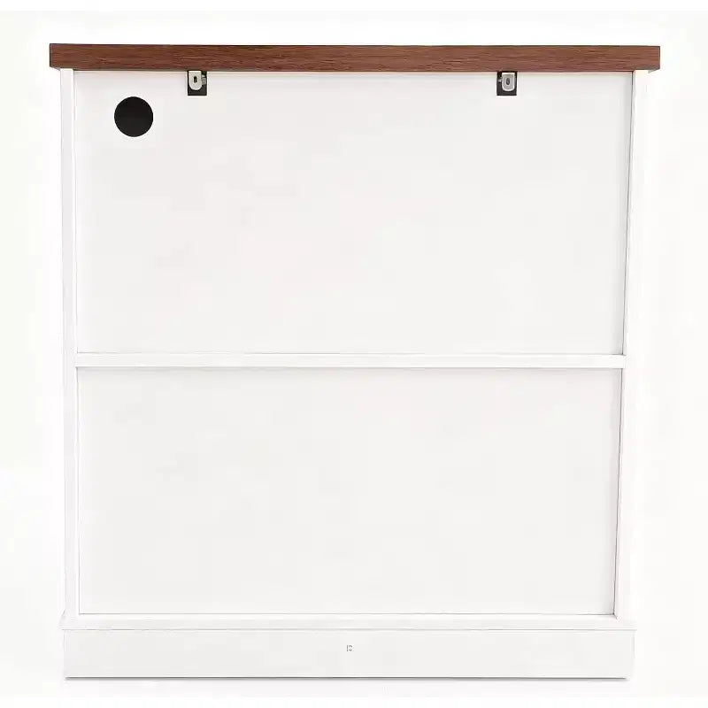 Anrichte mit Glastüren, eingebauter Steckdose, Sideboard für die Küche/Speisekammer