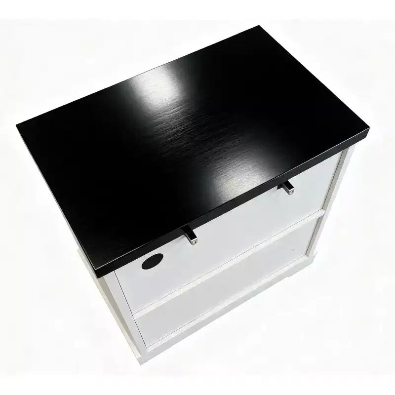 Anrichte mit Glastüren, eingebauter Steckdose, Sideboard für die Küche/Speisekammer
